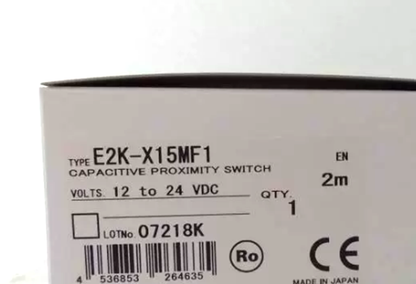 Omron E2K-X15MF1 Capacitive/Inductive Proximity Sensors Switch - OMRON