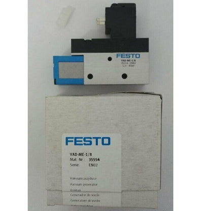 New ONE FESTO VAD-ME-1/8 35554: Professional Vacuum Generator - FESTO