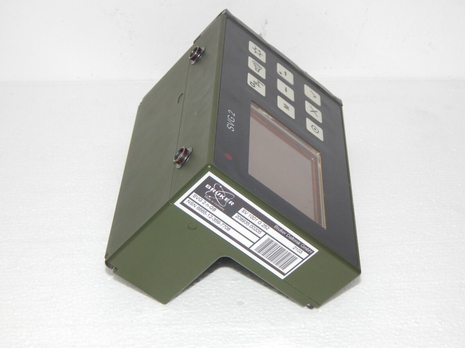 Used BRUKER SVG2 Radiation Meter + Probe - BRUKER