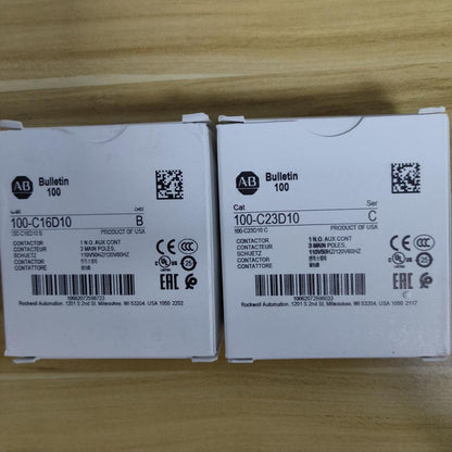 Allen Bradley 100-C16D10 Contactor New in Box - ALLEN BRADLEY