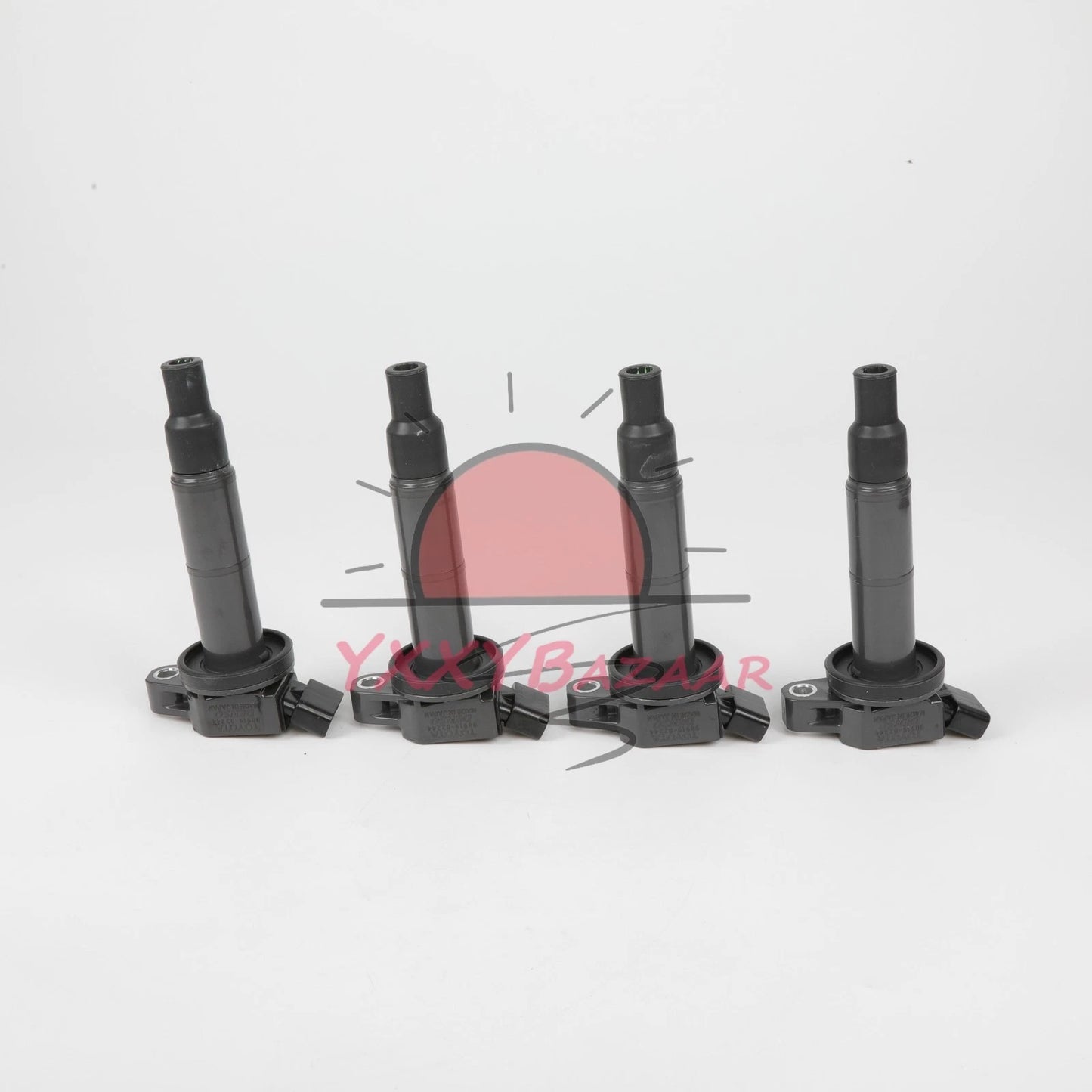 4PCS DENSO 90919-02244 673-1307 Ignition Coils For 2001-2008 Rav4 2.4L L4