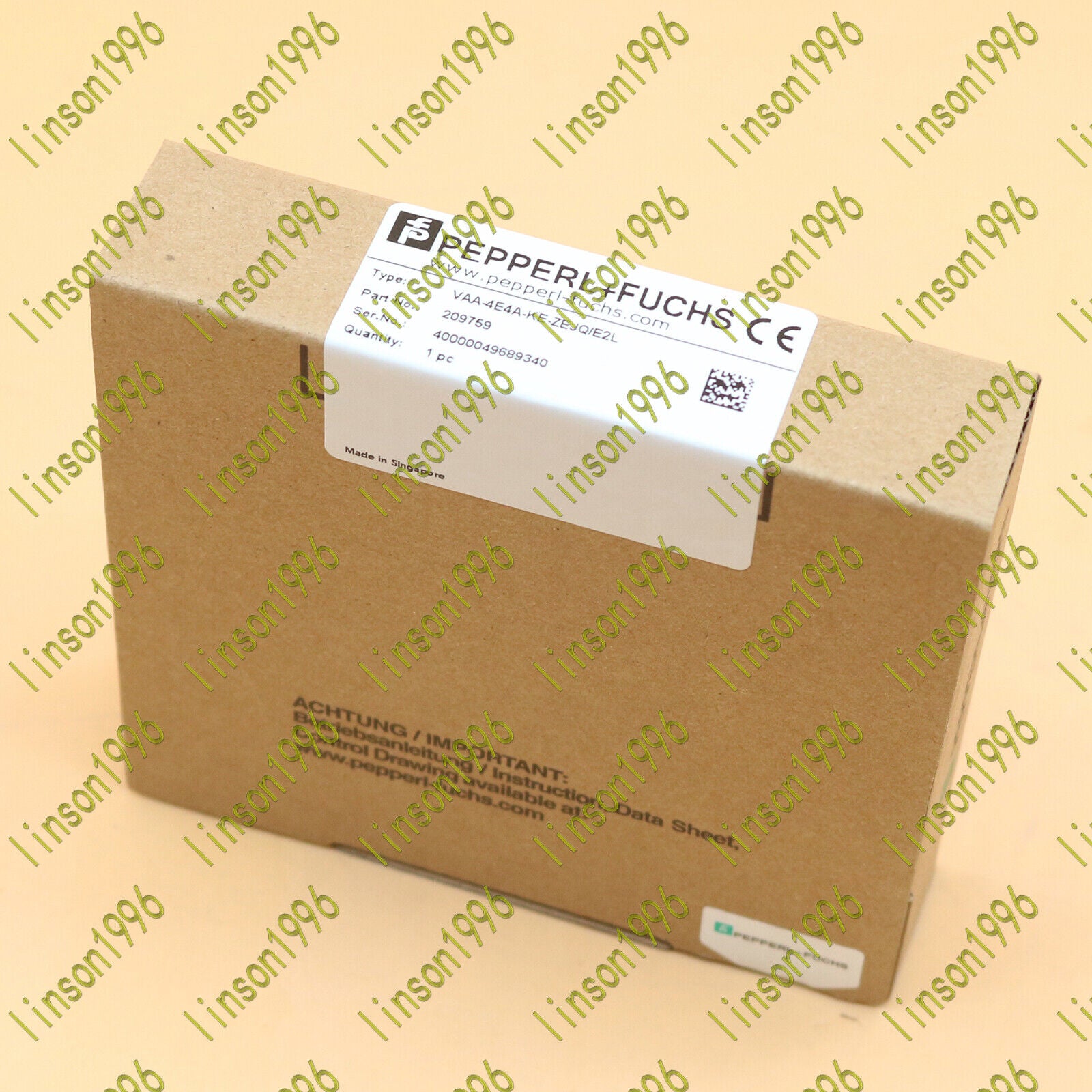 new  Pepperl+Fuchs VAA-4E4A-KE-ZEJQ/E2L actuator safety barrier module ship Pepperl