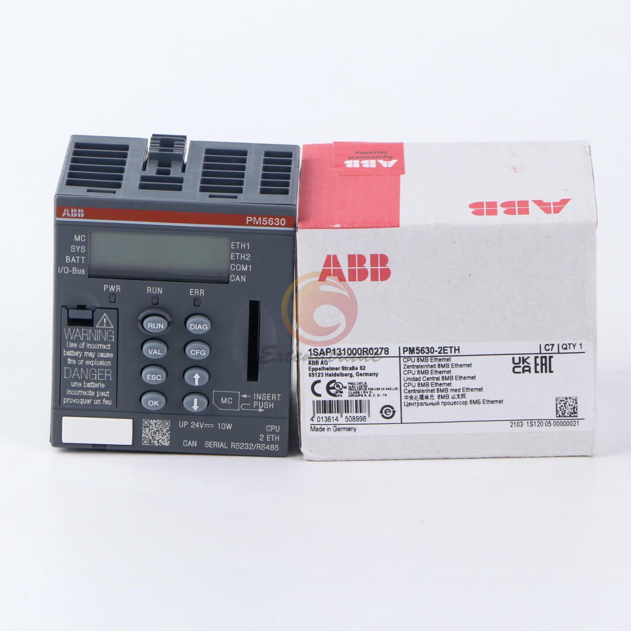 ABB PM5630-2ETH: 1-Port PLC Module for Industrial Automation | High Performance | Buy Online - ABB