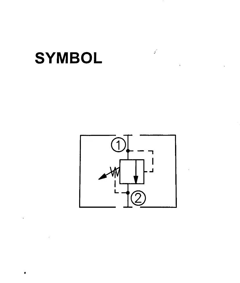 Threaded cartridge valves direct acting relief valve LRV-08-36 hydraulic - THREADED VALVES