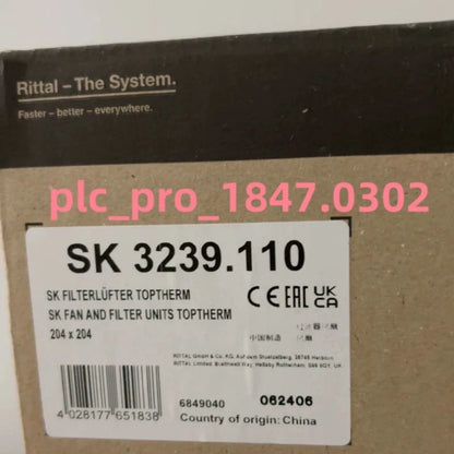 1PCS RITTAL SK3239.110 Filter Fan SK 3239.110 Fast Shipping #u