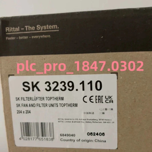 1PCS RITTAL SK3239.110 Filter Fan SK 3239.110 Fast Shipping #u