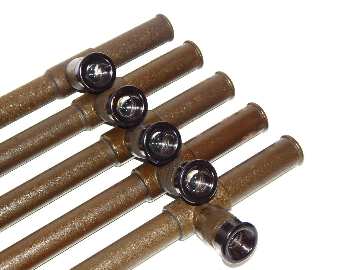 Used NOS Field Trench Periscope Soviet Russian Optical Device - Rare Painting - KOEED