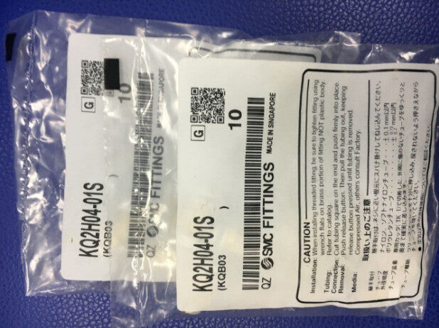 1Bag/10pcs SMC KQ2H04-01AS Fittings Free Shipping #SM