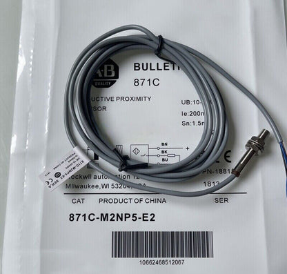 new 1Pcs Proximity switch sensor 871C-M2NP5-E2 - KOEED