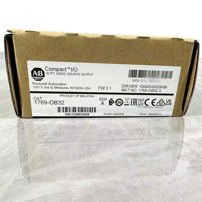 New Sealed AB 1769-OB32 CompactLogix 32 Pt 24VDC Digital Output Module - COMPACTLOGIX