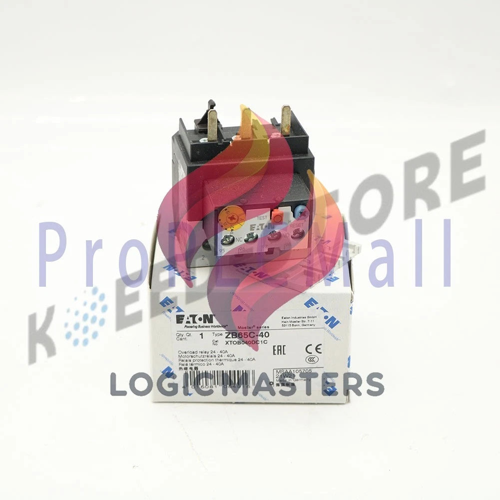 1PCS EATON MOLELLER ZB65C-40 24-40A Thermal Relay