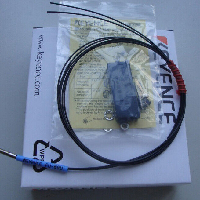 ONE Fiber Optic Sensor - KEYENCE FU-69U Stock Available - KEYENCE