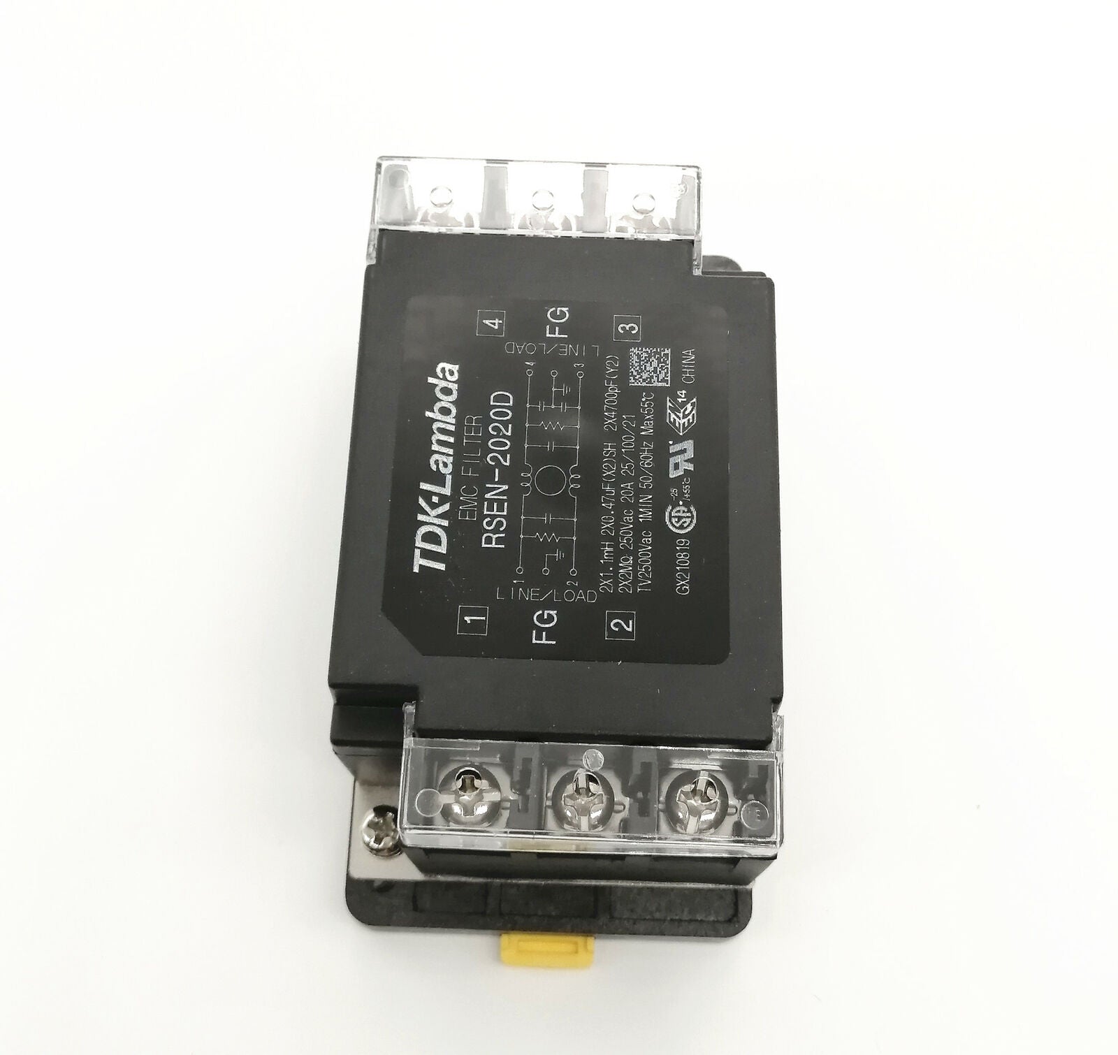 new 1pcs RSEN-2020D TDK-LAMBDA Power Line Filter EMC 20A Terminal Block DIN Rail - TDK-LAMBDA