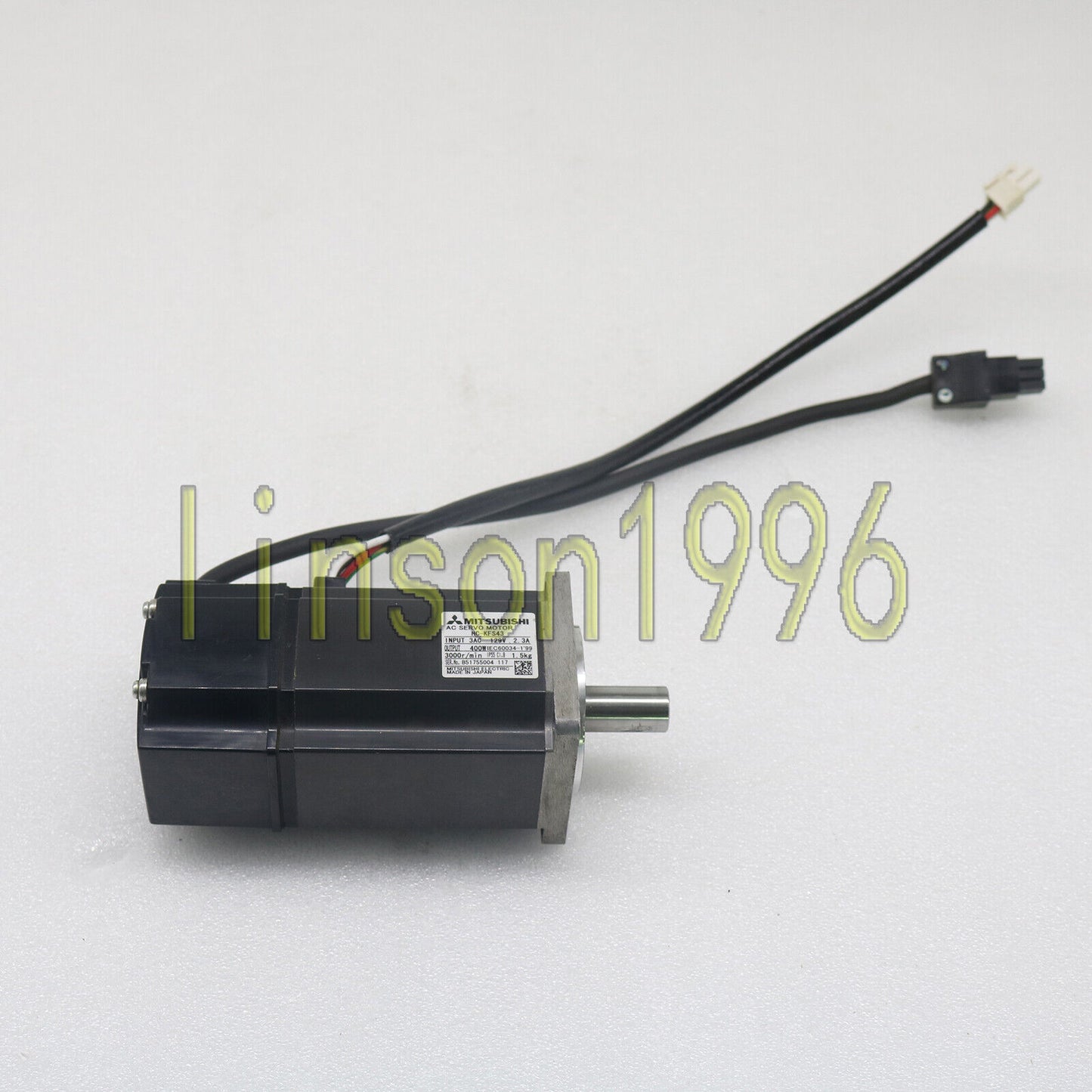 used ONE HC-KFS43 AC Servo Motor Mitsubishi - MITSUBISHI