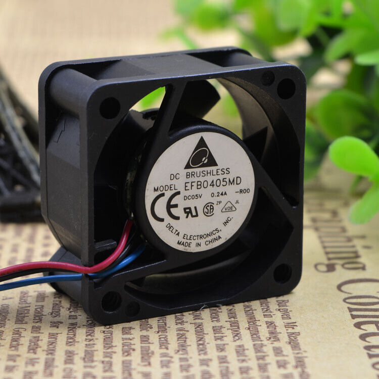 new 1pc Delta EFB0405MD-ROO fan 40*40*20mm 3pin DC 5V 0.24A