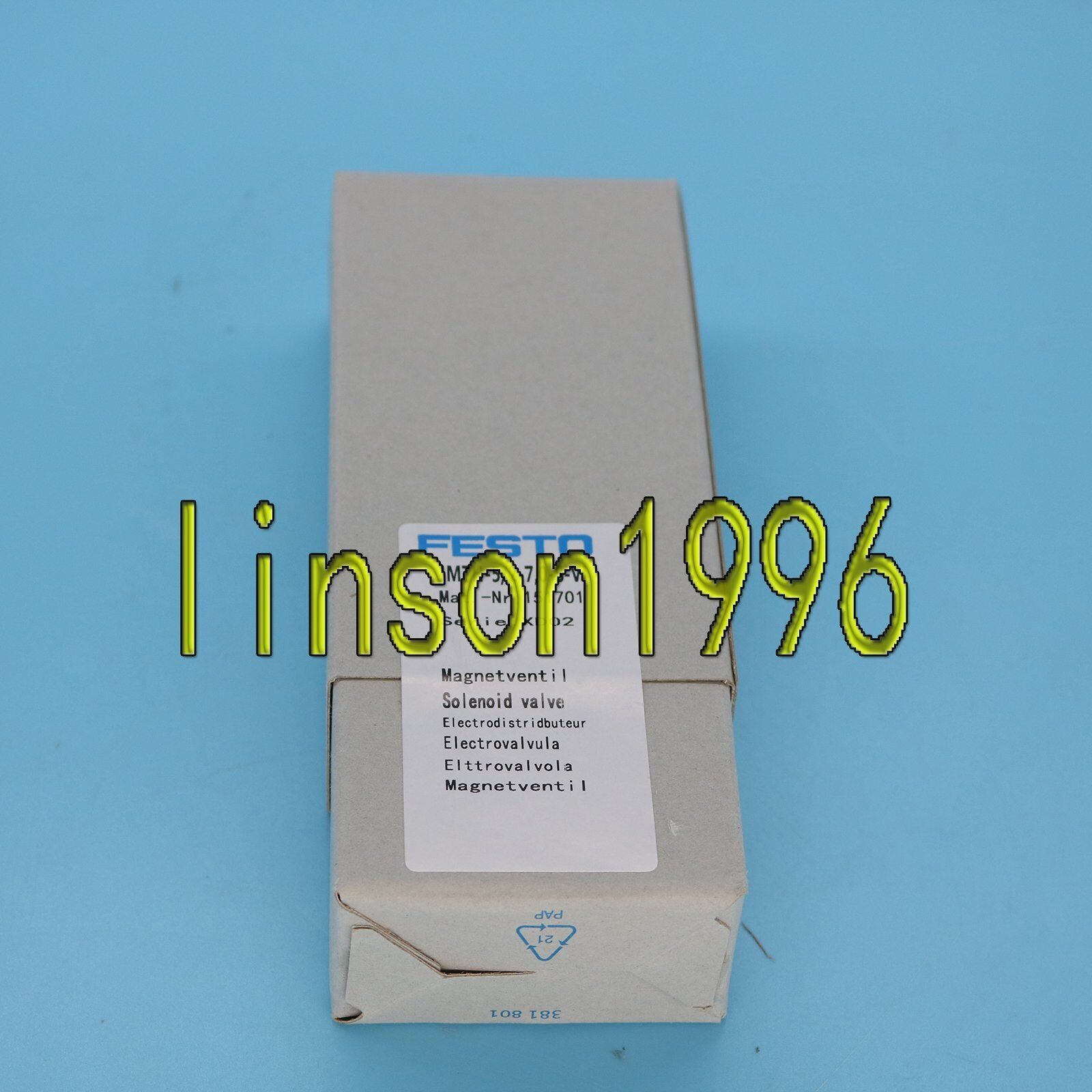 FESTO JMTH-5/2-7.0-S-V1 151701: Solenoid Valve - FESTO