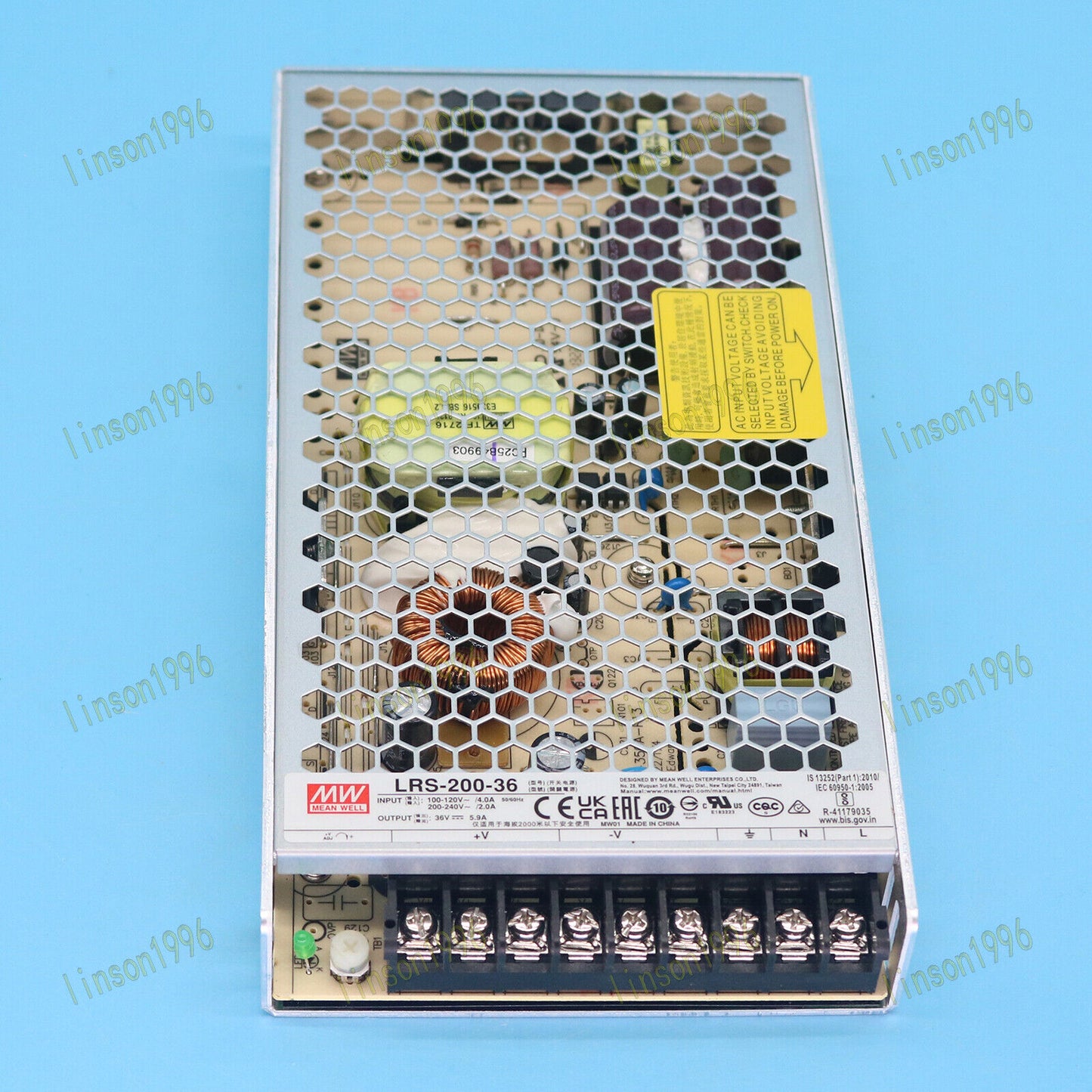 MEAN WELL Power Supply LRS-200-36 Fast - MEAN WELL
