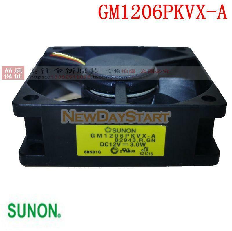 new 1PCS For GM1206PKVX-A 60*60*20mm CPU Cooling Fan DC12V 3.0W 3-wire - GPOWER