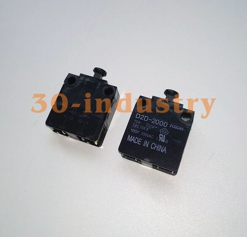 50 PCS Omron D2D-2000 Interlock Switch 10A 250V 1a1b - Safety - OMRON