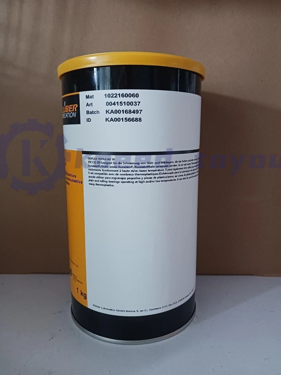 1PC KLUBER ISOFLEX TOPAS AK 50 Grease 1Kg (2.2 LB) AK50 free shipping