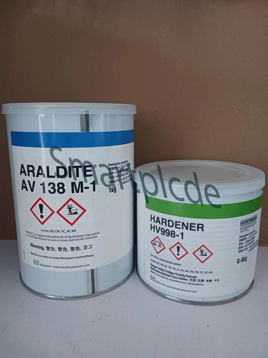 Araldite AV 138 M-1 HV Epoxy & Hardener HV998-1 total 1.4kg free ship
