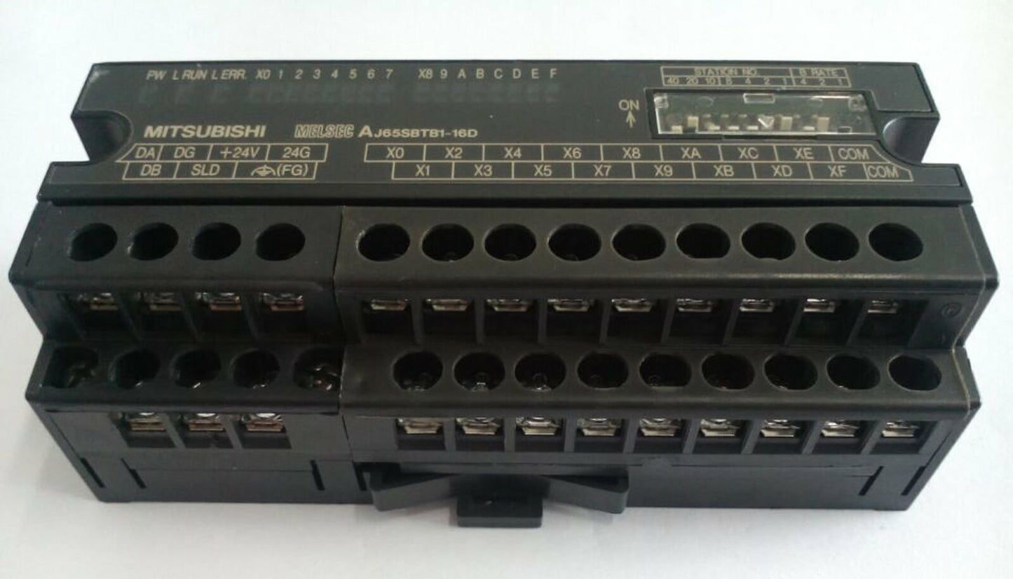 Mitsubishi ONE Module AJ65SBTB1-16D - Used and Fully Tested - MITSUBISHI