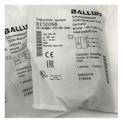 Balluff Proximity Sensor BES M18MQ1 Fast Ship - BALLUFF
