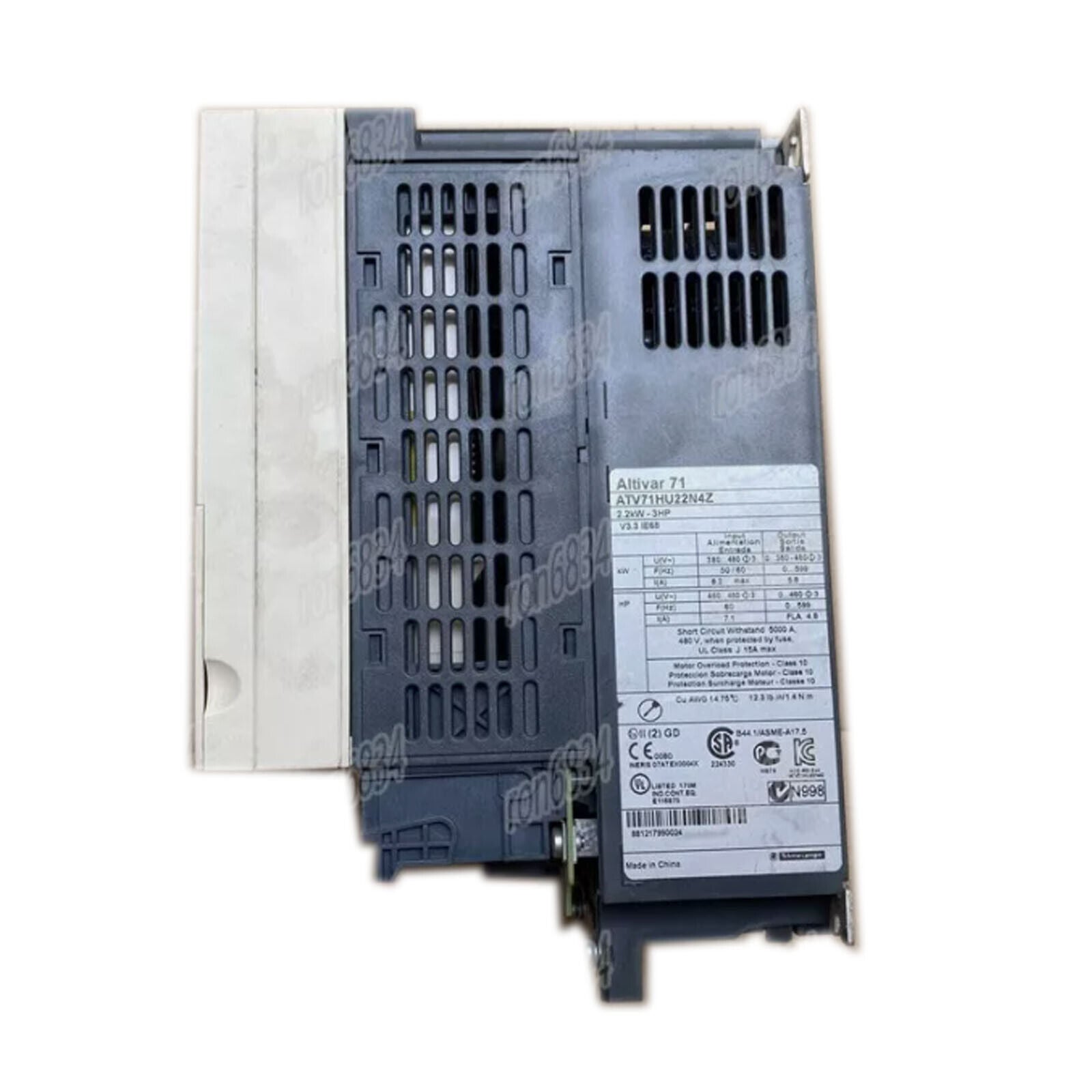 used Schneider ATV71HU22N4Z Inverter tested - SCHNEIDER