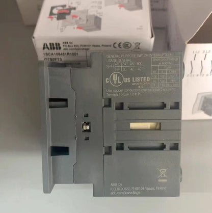 new 1pc ABB OT80FT3 80A isolation switch 1SCA105431R1001
