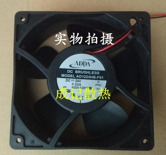 1pcs  ADDA AD1224HB-F51 24V 0.32A 12038 12 cm inverter fan