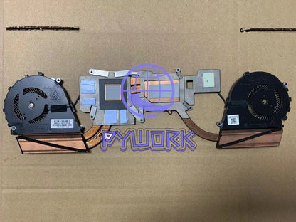 1PCS HP ZBook Studio G3 series CPU +GPU Fan Heatsink 840960-001 FGFA FGF9
