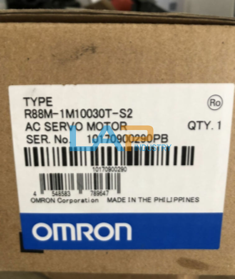Omron R88M-1M10030T-S2 Servo Motor - 1PCS New - OMRON