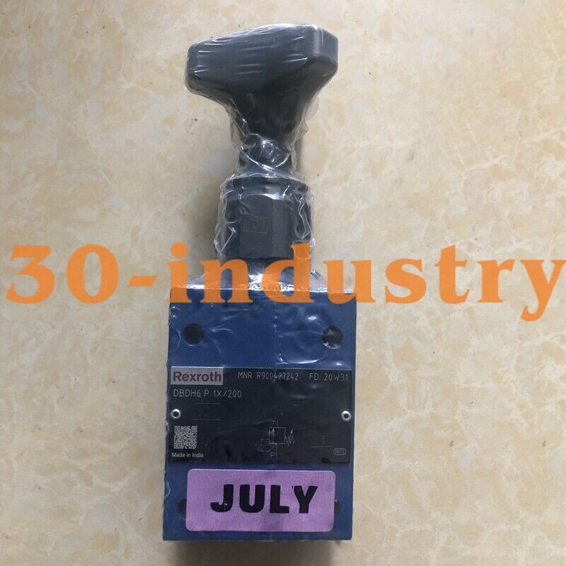 Rexroth DBDH6 P 1X/200 Relief Valve 50bar - New Replacement Part - REXROTH