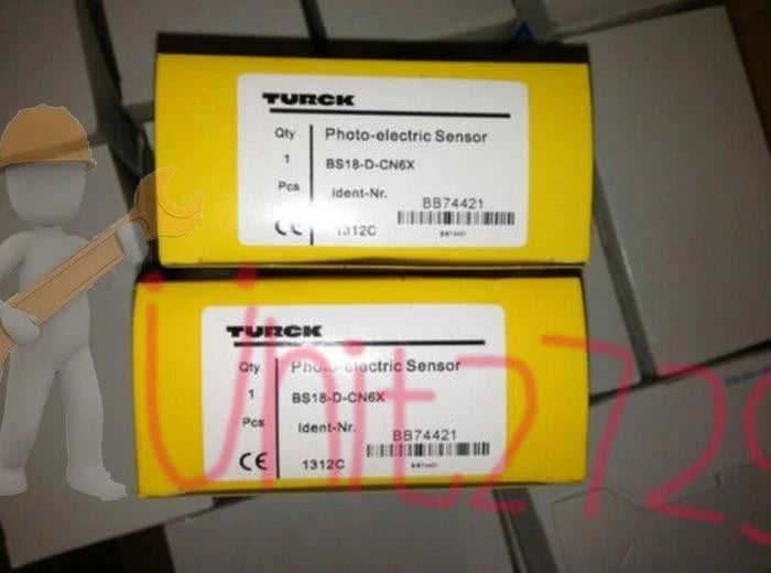1PC Turck BS18-D-CN6X BS18DCN6X Photoelectric Sensor Free Shipping