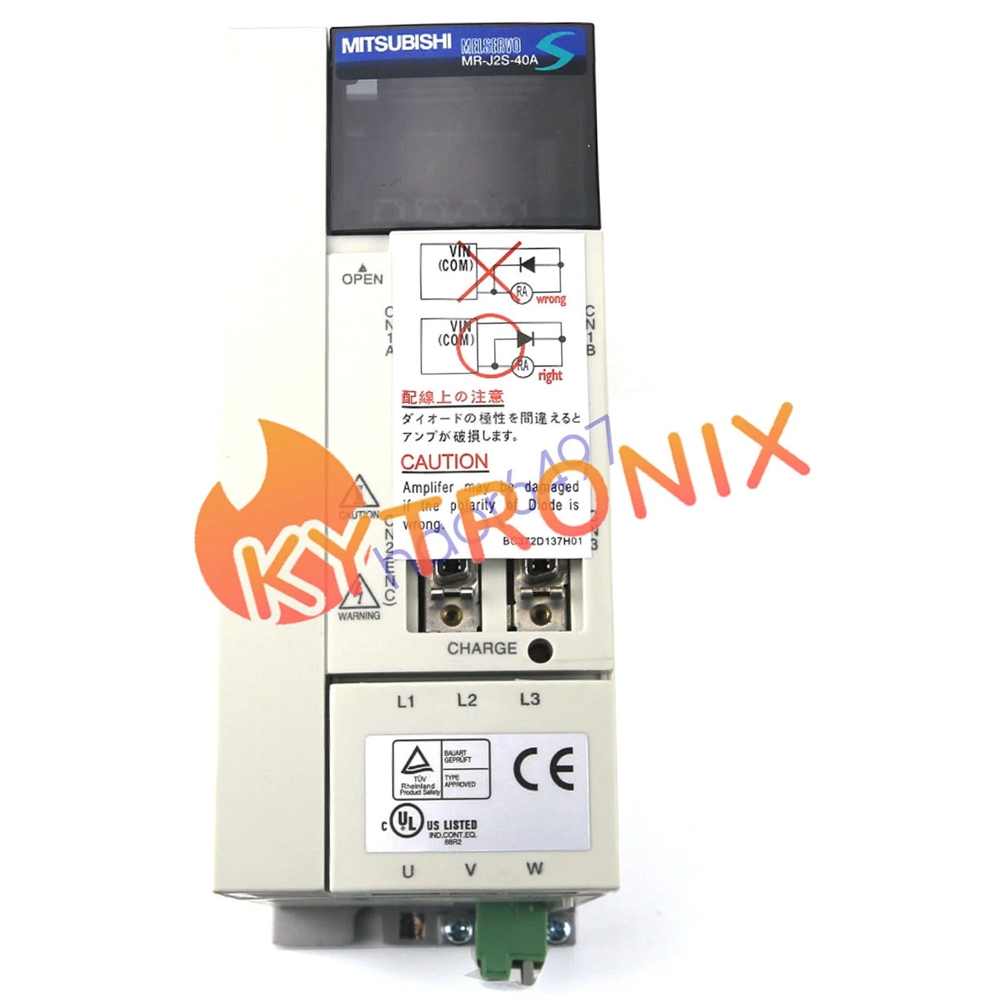 1PC MITSUBISHI MR-J2S-40A AC Servo Amplifier Drive Driver