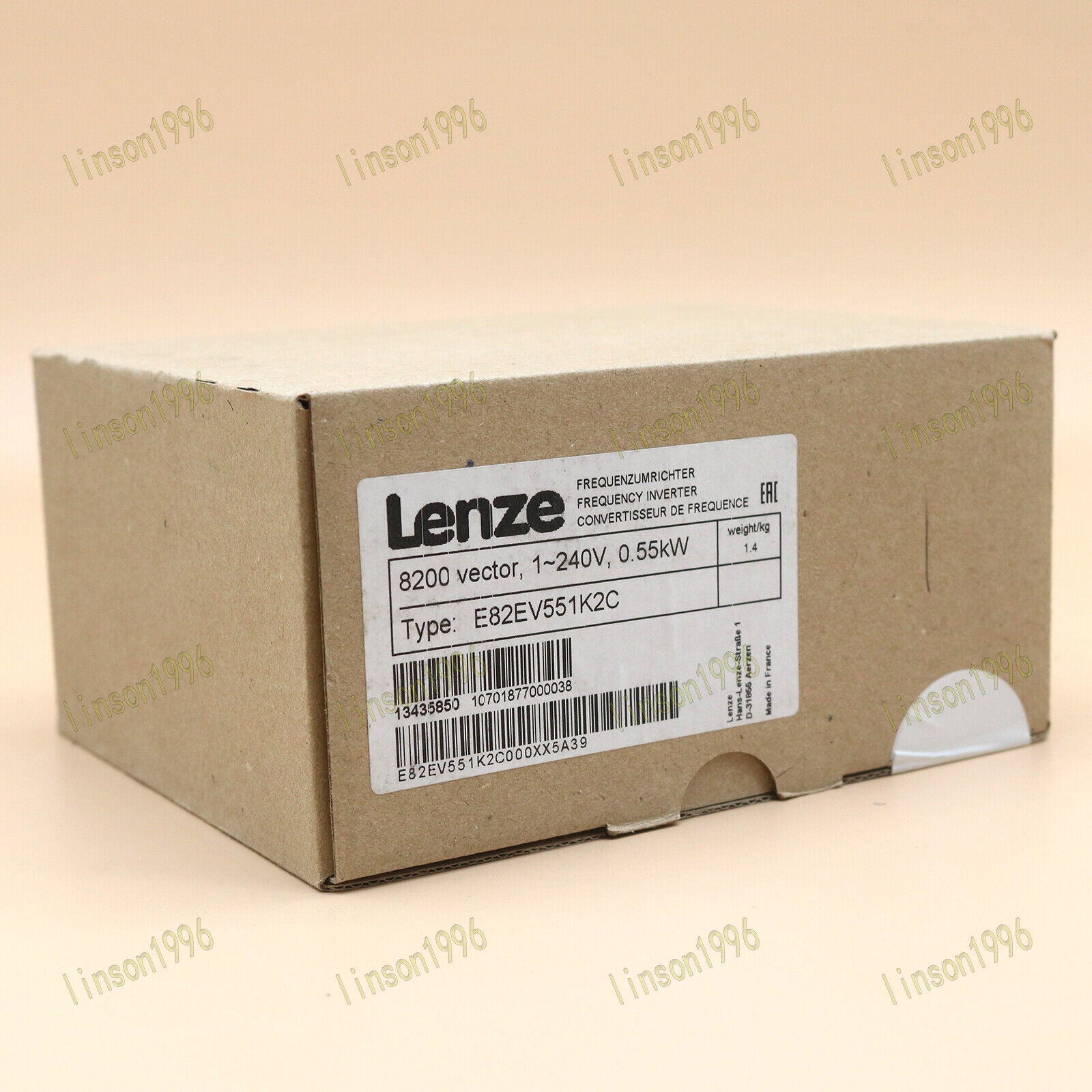 new 1PCS  E82EV551K2C For LENZE Inverter LENZE