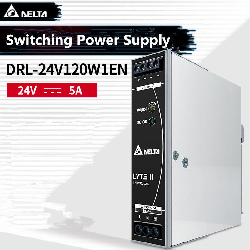new Delta Switching Power Supply DRL-24V120W1EN 24V5A120W DC Power Supply - DELTA