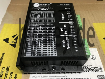 1pcs Leadshine DM856 Stepper Motor Driver +80VDC 0.5A to 5.6A 2/4-phase motors