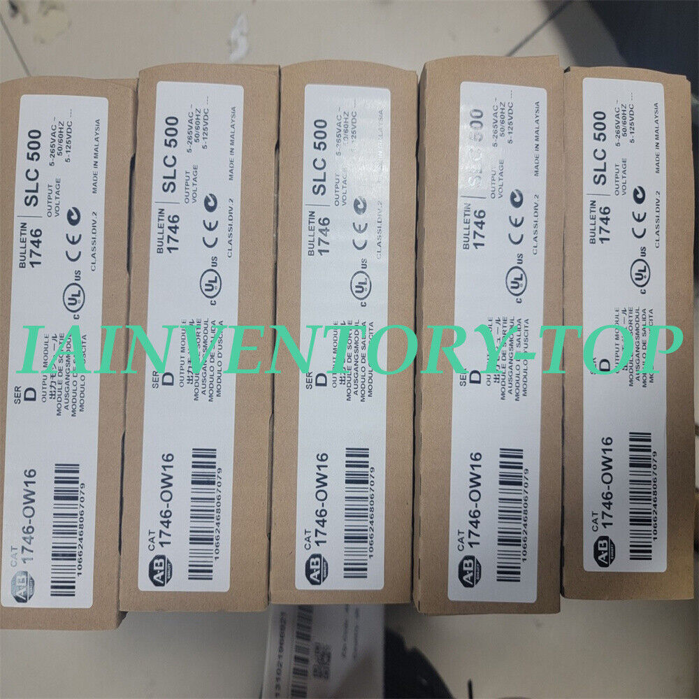 1PC Allen Bradley Slc 16 Point Digital Output Module 1746-OW16 Fast - ALLEN BRADLEY
