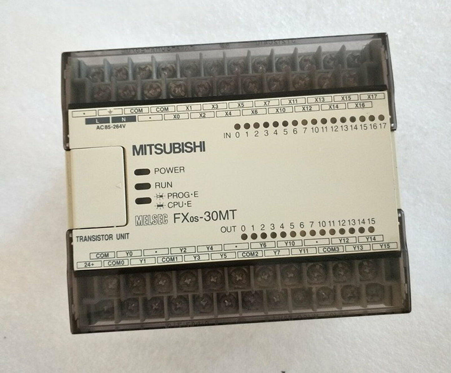 Used Mitsubishi FX0S-30MT PLC in Good Condition - MITSUBISHI