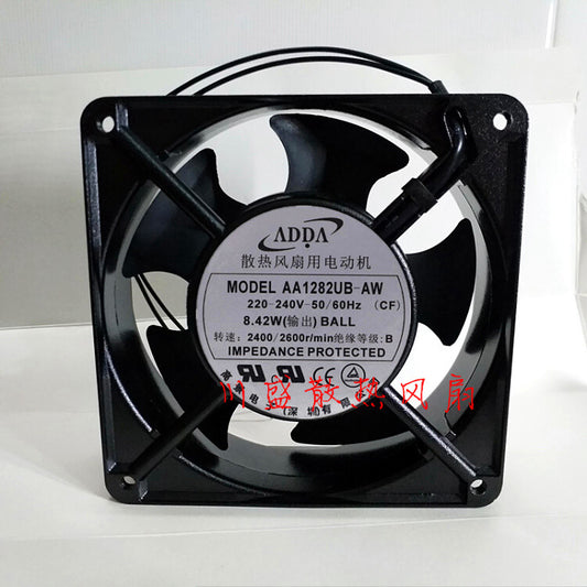 1pcs  ADDA AA1282UB-AW 12CM 12038 AC220V cooling fan