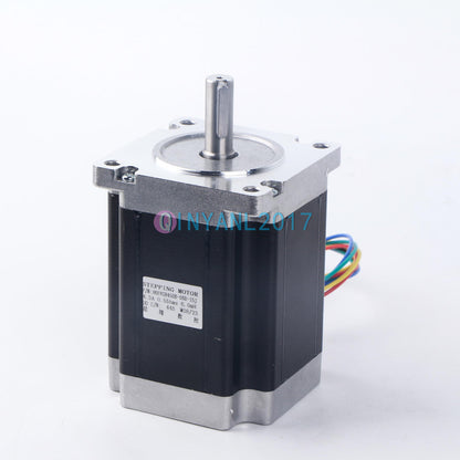 new 2-Ph Stepper Motor 86BYGH450B-06D-15J Shaft 12.7mm with Slot 86BHH114-500A-32E - XYZ MOTOR