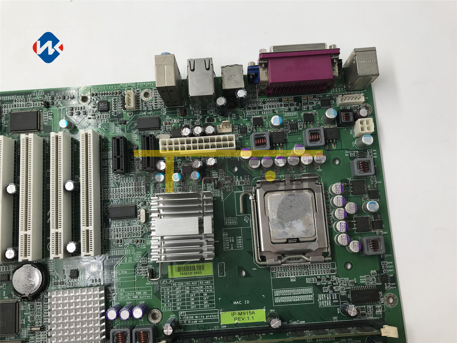 used 1pcs Tested Industrial Motherboard IP-M915A Fast Ship - INDUSTRIAL MOTHERBOARD CO., LTD.