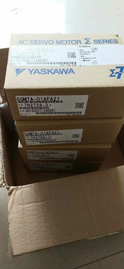 new YASKAWA SGM7A-01AFA21 SERVO MOTOR SGM7A01AFA21 PING - YASKAWA