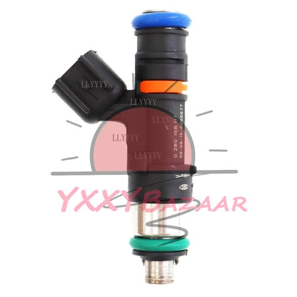4X OEM Bosch 52lb 550cc Fuel Injectors For EV14 A4 TT Golf Jetta Passat~