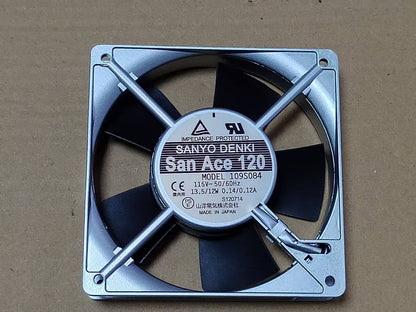 new SANYO 109S084 115V 13.5 12W San Ace 120 AC cabinet cooling fan 12CM