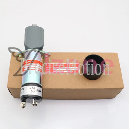One 129470-67320 1504 12VDC Fuel Shut Off Stop Solenoid Fit for Yanmar Diesel