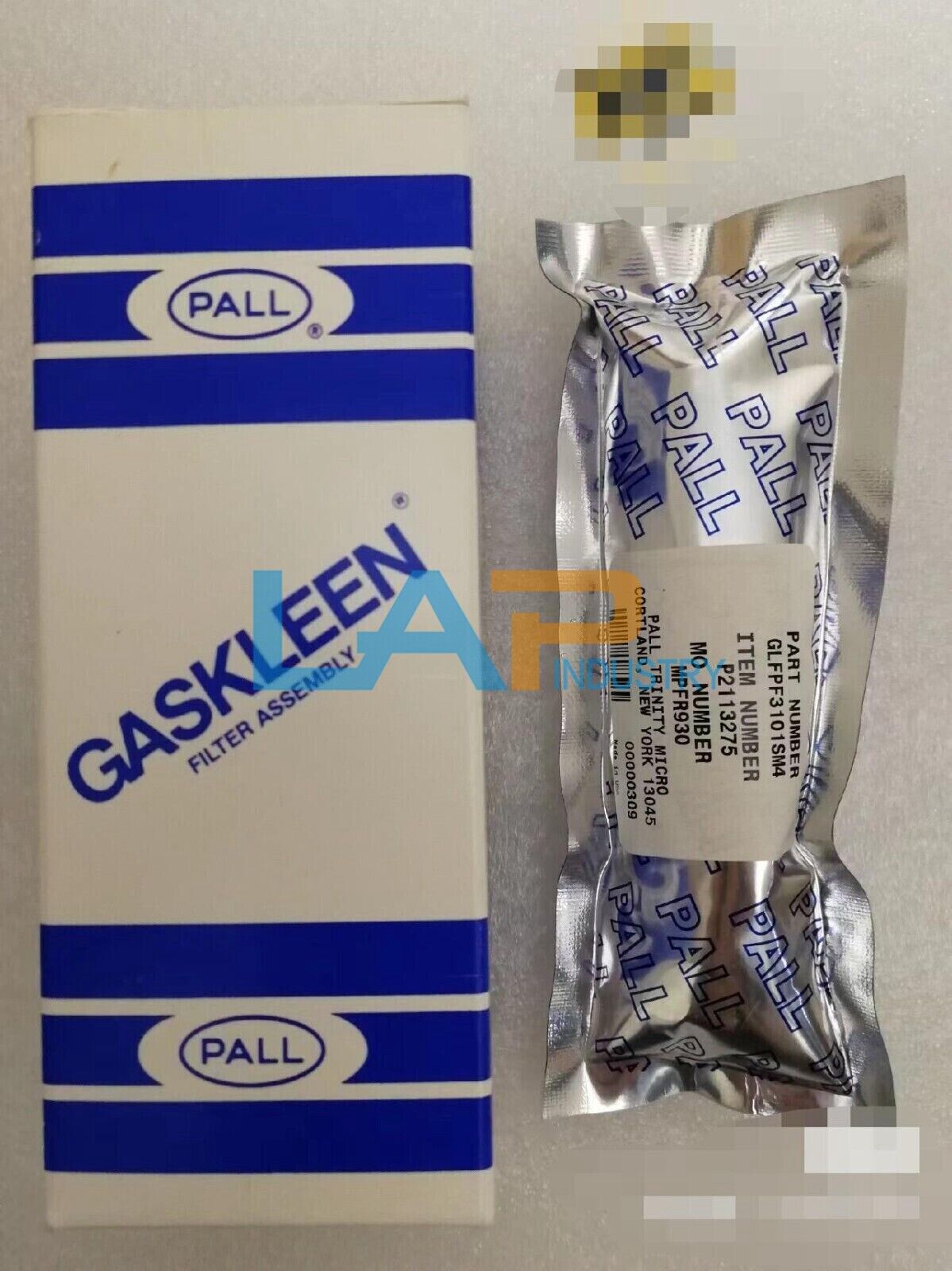 Pall Mini-Gaskleen Filter GLFPF3101SM4 - 1/4" Male Compression - PALL