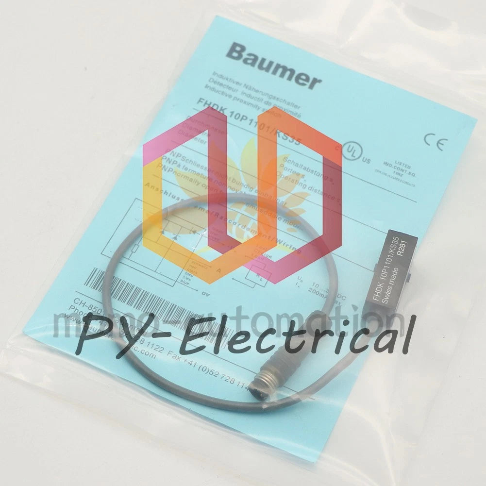 Baumer FHDK 10P1101/KS35 Photo Electric Sensor, 10-30VDC