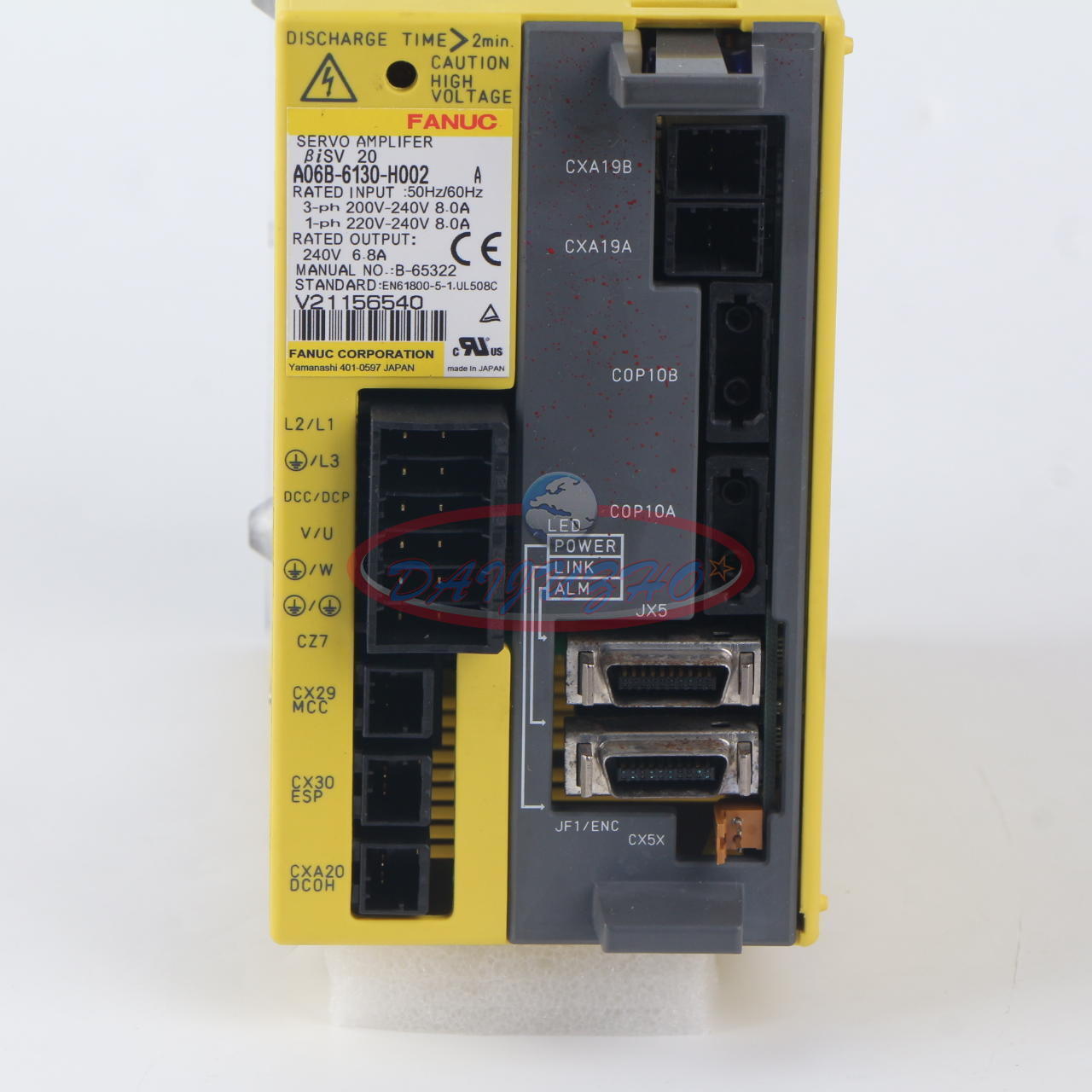 Used FANUC A06B-6130-H002 Servo Amplifier - FANUC